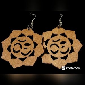 Wood Earrings - Lightweight